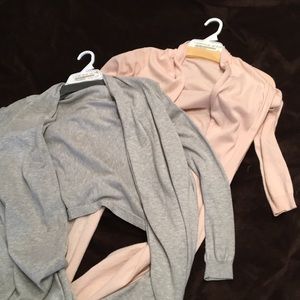 Moda Sweater Wraps, Cashmere/Cotton, M